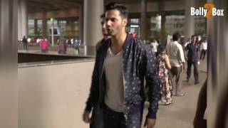 Varun Dhawan Spotted At Mumbai Airport