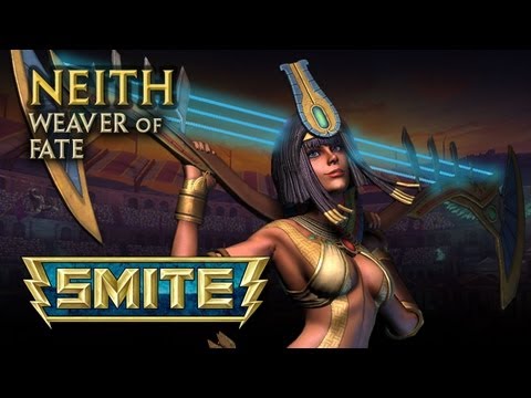 SMITE God Reveal - Neith, Weaver of Fate 