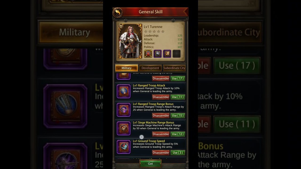 Evony TKR - Add Skill Books Correct ! (from Purple to Red instantly)