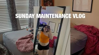 SUNDAY MAINTENANCE VL⭐️G | skin care, cleaning, room transformation