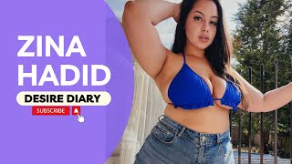 Zina Hadid | American Plus Size Model | Curvy Model | Wiki & Biography | Lifestyle |