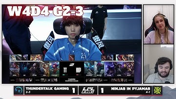 TT vs NIP - Game 3 | Week 4 Day 4 LPL Summer 2025 Split 3 | Ninjas in Pyjamas vs ThunderTalk Gaming