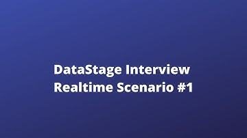 #1 DataStage Interview Realtime Scenario | Whats App No : +91 937 936 5515 | DataStage Training