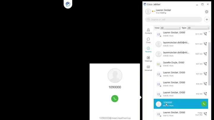 CISCO Jabber - Creating a Contact
