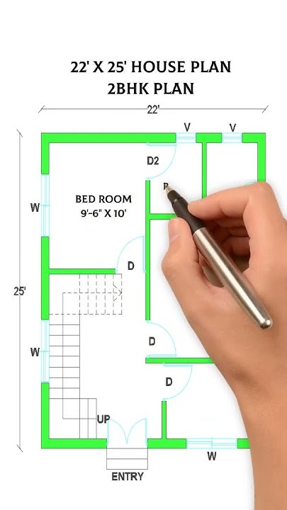 22x25-house-plan-2bhk-plan-housedesign-houseplan-house-home