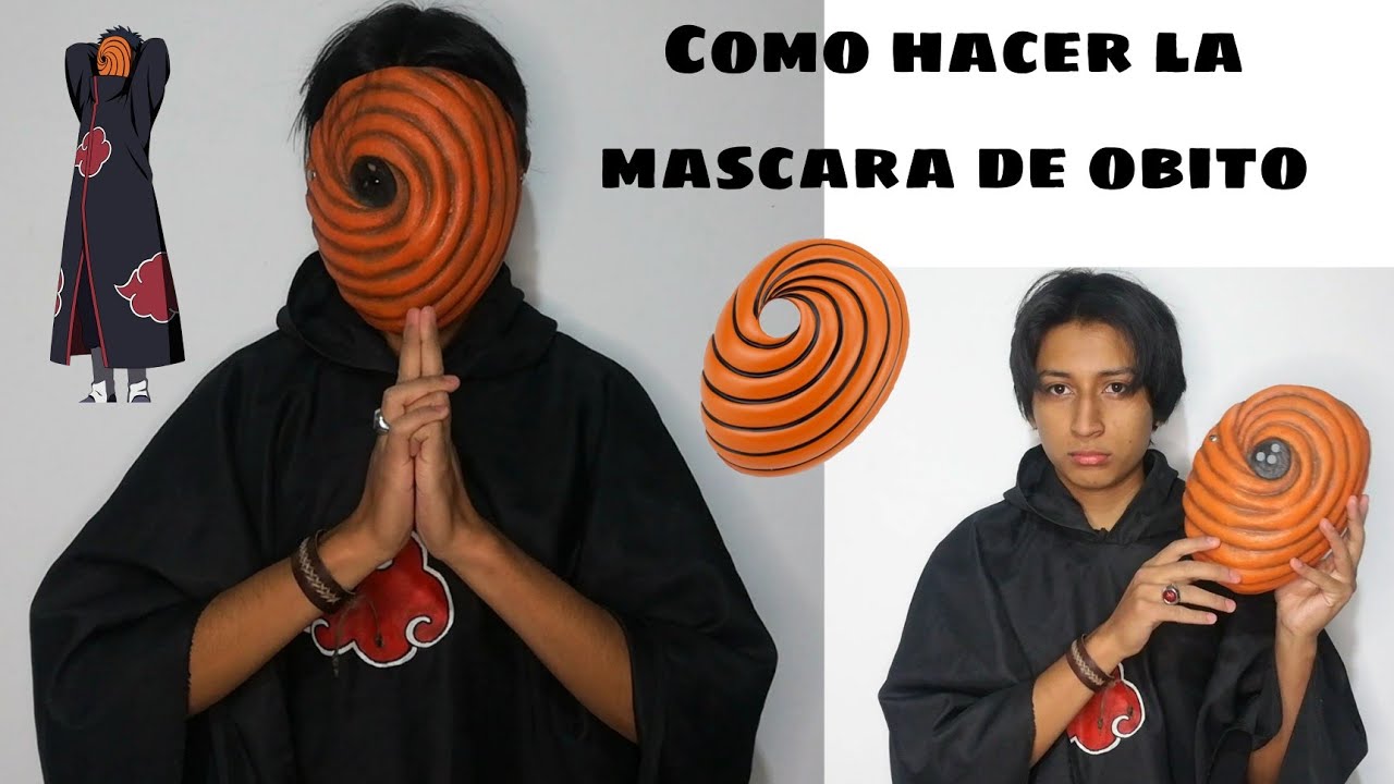 Cómo Hacer la Máscara de Tobi (Naruto)  How to Make Tobi´s Mask (Naruto) 