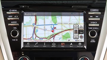 2015 NISSAN Murano - Navigation Functions Disabled While Driving (if so equipped)