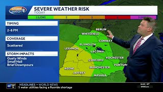 Video: Impact weather brings chance of strong storms Tuesday afternoon