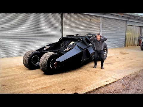 Video: Real Jet Turbin Powered Batmobile untuk Dijual