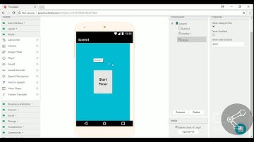 Thunkable Tutorial #6-Set clock & notifier | android application without coding | In Hindi