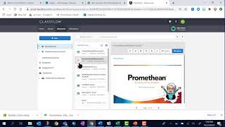 Upload PowerPoint Presentation in to ClassFlow and use with students