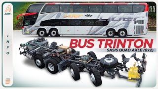 Mengenal Sasis Bus QUAD AXLE (8x2) Apakah Bisa Masuk Indonesia Ya?