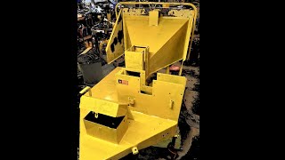 Vermeer 620 wood chipper - complete disassembly with bearing part numbers
