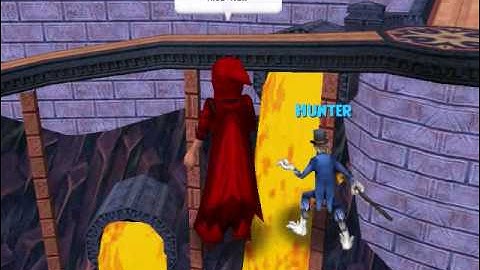 Wizard101: Floating in the air glitch