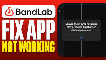 How To Fix BandLab App Not Working (2025)