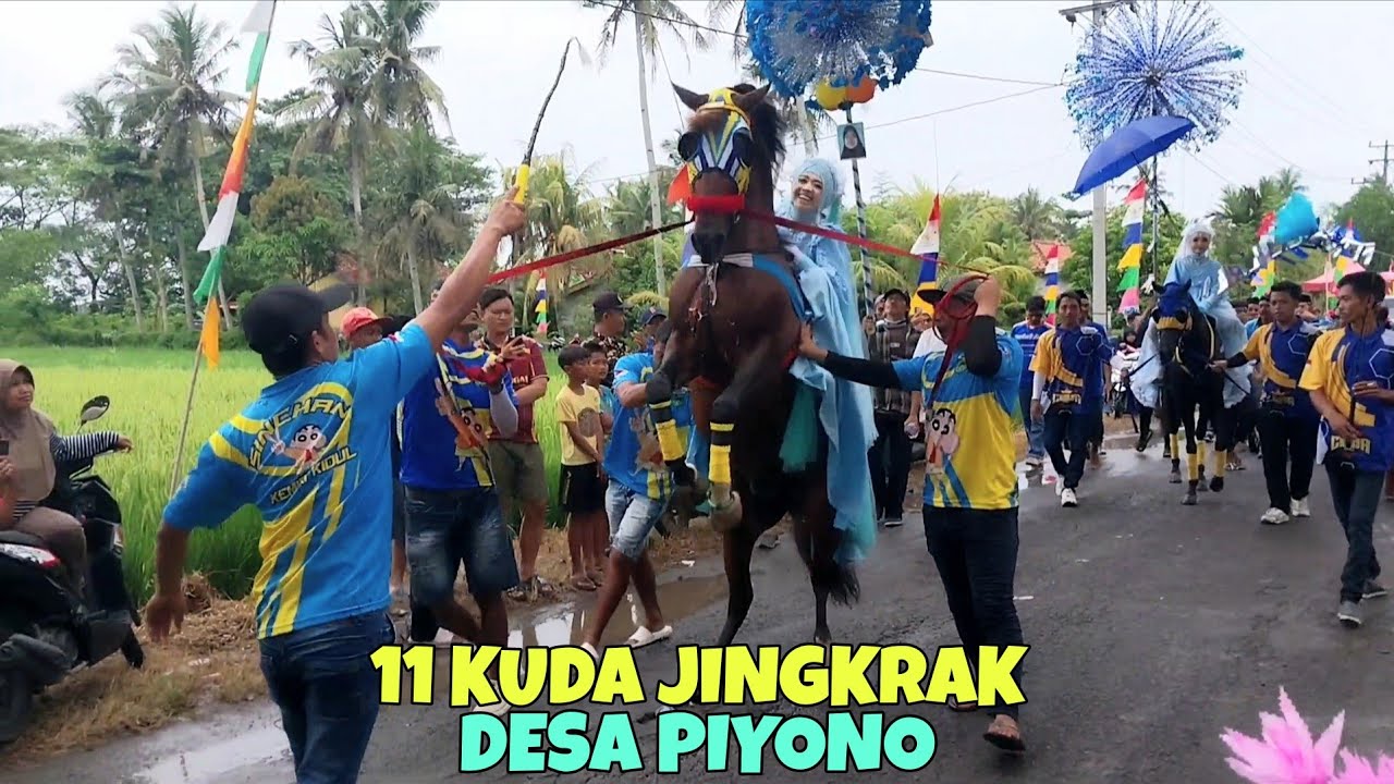 Pawai Kuda Jingkrak Di Desa Piyono