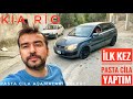 İLK KEZ PASTA CİLA YAPTIM | KİA RİO BOYASI MÜKEMMEL OLDU | POLİSAJ MATKAP APARATI | FARECLA G3