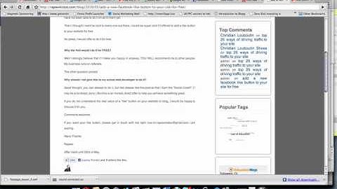 How facebook like button works