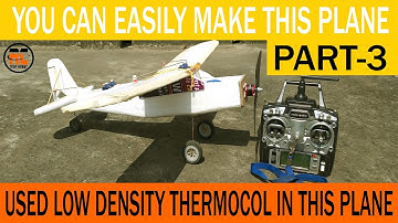 HOW TO MAKE A LIGHTWEIGHT RC PLANE USING LOCAL MATERIALS PART-3