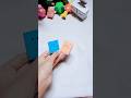 making mini notebook with paper📖 #notebook  #diy #origami #viral #craft #handmade #cute #art