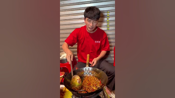 江西宜春炒粉，馬路邊的袁州州小排擋，來一份微微辣感受一下 #江西炒粉 #food #cooking #delicious