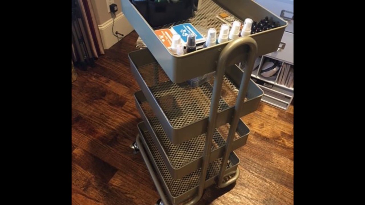Costco 4 tier rolling cart YouTube