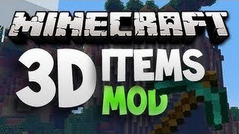 Minecraft how to install vanilla 3D items Mod 1.5.2 (Mac)