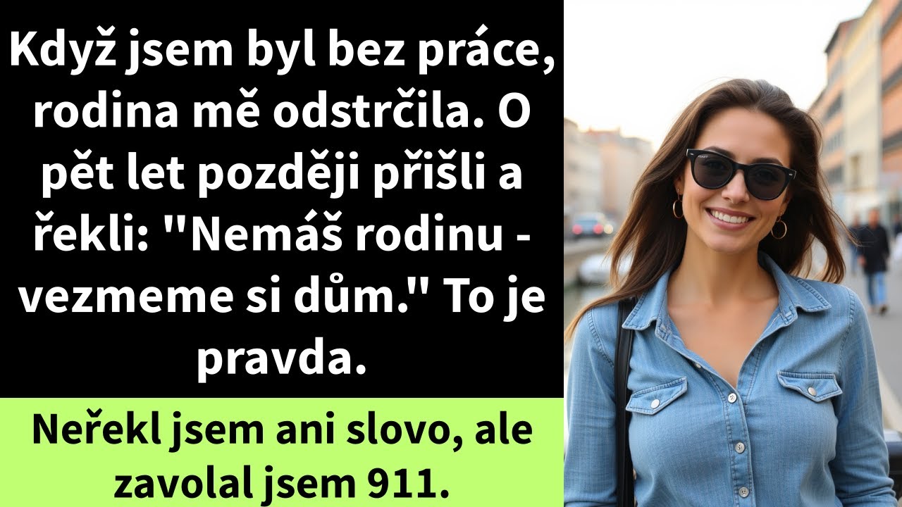 „Vždyť ani nemáš rodinu. Tenhle dům si vezmeme.“ Ta slova mi otec řekl přímo do očí, když se po pěti letech mlčení objevili u mých dveří s kufry a vešli dovnitř, jako by jim to tu patřilo. Bylo to...