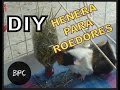 DIY/COMO HACER UN DISPENSADOR DE HENO O HENERA PARA CUYOS, COBAYAS Y CONEJOS