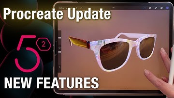 Procreate 5.2 Update! NEW FEATURES!