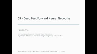 [4c16] 05 - Deep FeedForward Neural Networks (part 2)