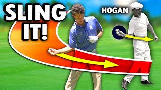 Hogan's SLING Drill  A HUGE BREAKTHROUGH for 99% of Golfers!