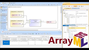 Using Arrays in SysML Simulation