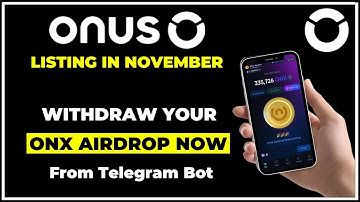 Onus Airdrop Listing || ONX Token Withdrawal || Onus Exchange Token #Tap2Earn #Airdrop #ONUS