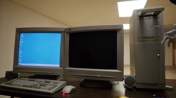 Install support for multiple monitors on Windows NT 4.0 in the BACKROOMS
