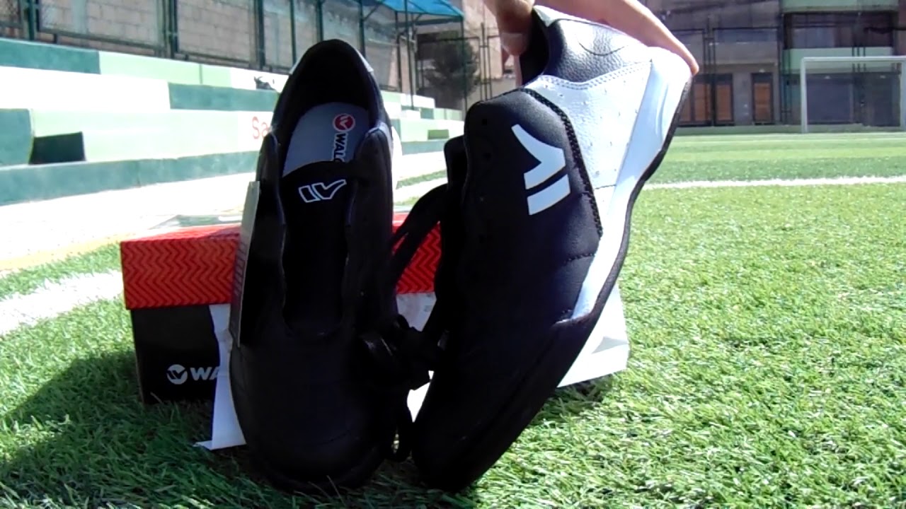 Zapatillas Futsal Walon Negro y - Payinti - YouTube