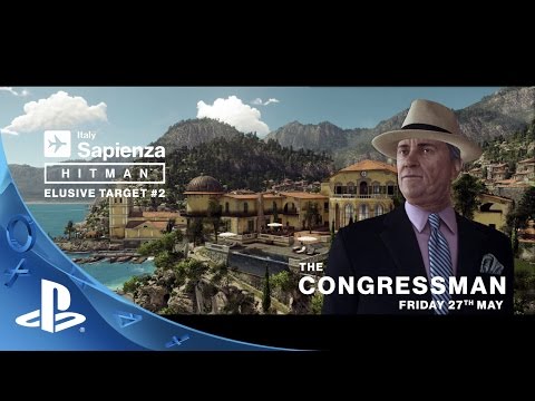 HITMAN - Elusive Targets - The Congressman Trailer | PS4