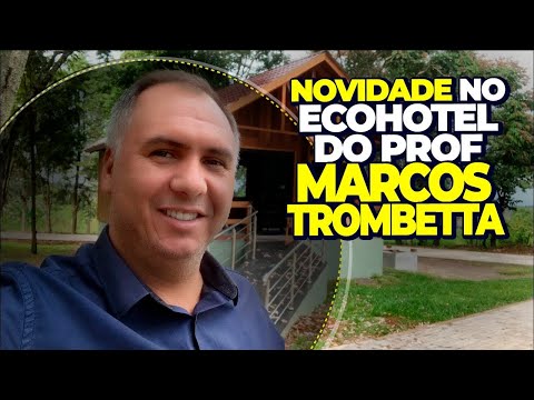 Novidade No EcoHotel do Prof Marcos Trombetta (NÃO VIAGE antes de ver esse vídeo)