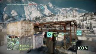 Battlefield Bad Company 2 - Helicopter in a Building