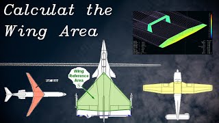 how to calculate the wing area of aircraft [wing area calculation] screenshot 4