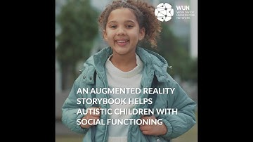 An augmented reality storybook helps autistic children with social functioning