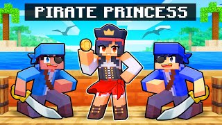 Playing as a PIRATE PRINCESS in Minecraft! screenshot 5