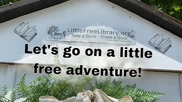 Exploring Little Free Libraries | Book Un-Haul | Vlog