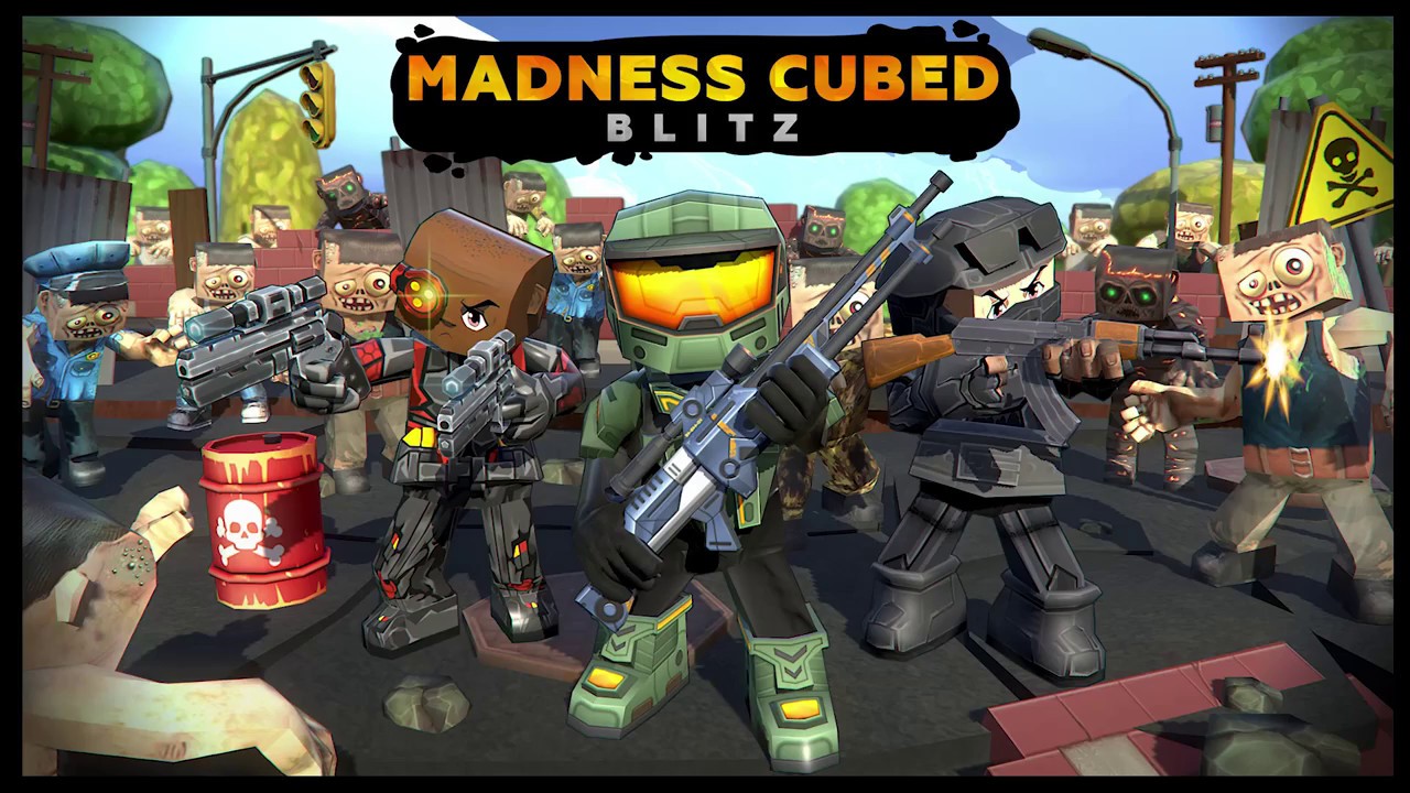 Madness Cubed Blitz MOD APK cover