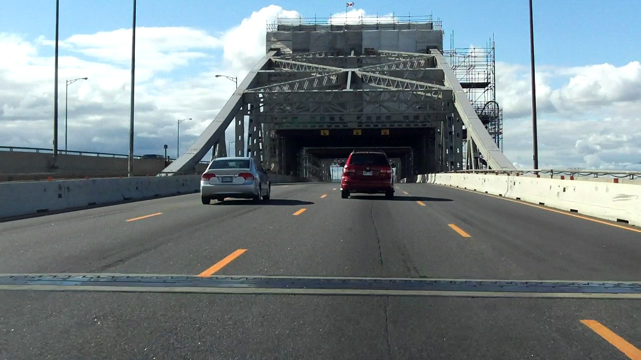 Burlington Bay Skyway Toronto-bound