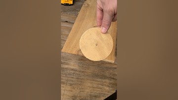 Hole Saw Tip (how to make a hole Larger) #shorts