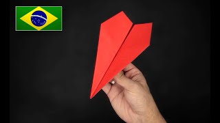 Como fazer um Avião de Papel que voa muito bem! - Modelo 1