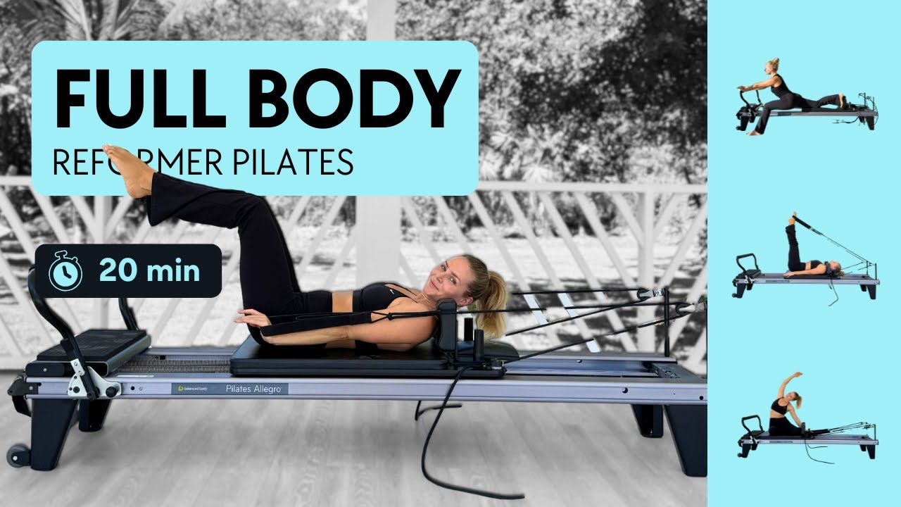 20 Min Full Body Reformer Pilates | Sculpt, Strengthen & Stretch