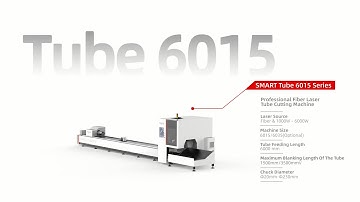 【HGSTAR】SMART Tube 6015 Pro 1500W Raycus fiber laser tube cutting machine