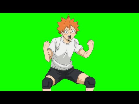 ⚡Anime Green Screen - Haikyuu!! #4